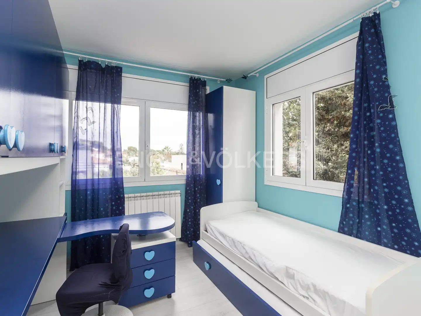 Bedroom of Houses for rent in Castelldefels  with Air Conditioner, Heating and Private garden