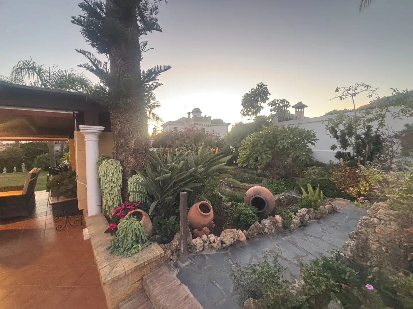 Jardín de Casa o chalet en venta en Marbella con Aire acondicionado, Calefacción y Jardín privado