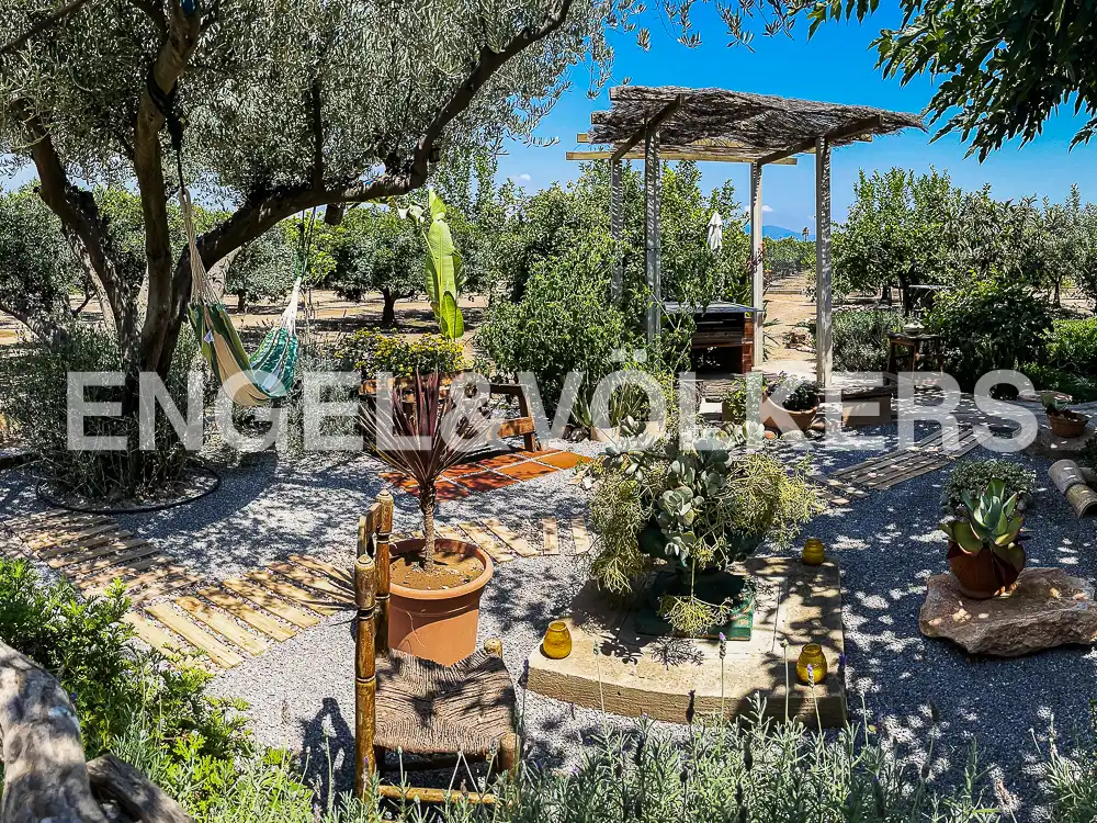 Jardín de Casa o chalet en venta en Almazora / Almassora con Calefacción, Jardín privado y Terraza