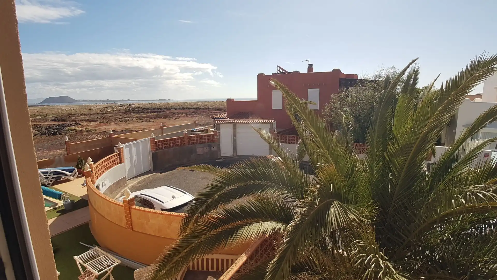 Vista exterior de Dúplex en venta en La Oliva con Jardín privado
