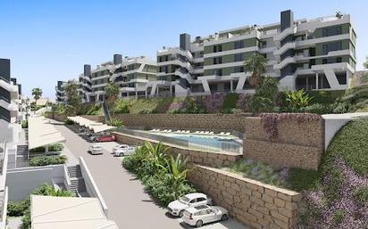 Exterior view of Flat for sale in Mijas  with Air Conditioner, Terrace and Swimming Pool