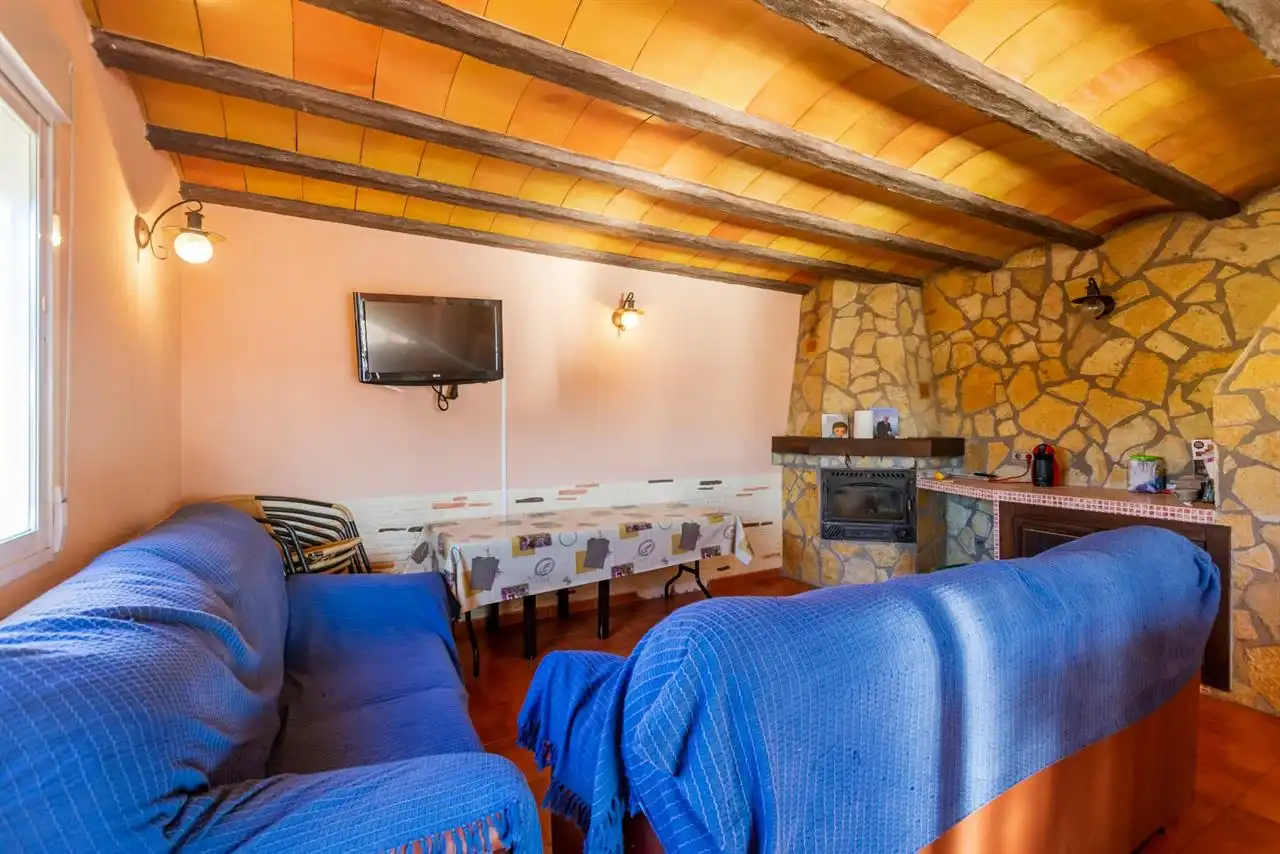 Living room of Houses for sale in Lorca  with Private garden, Storage room and Furnished