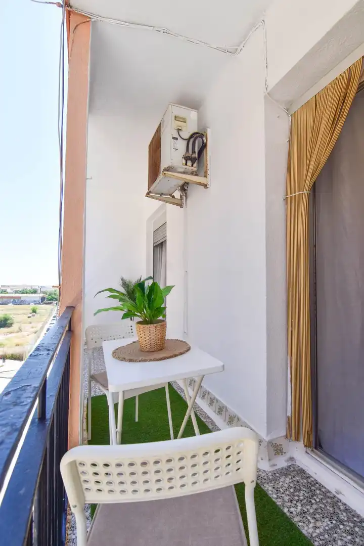 Terrasse von Wohnung zum Verkauf in Puçol mit Klimaanlage, Terrasse und Balkon