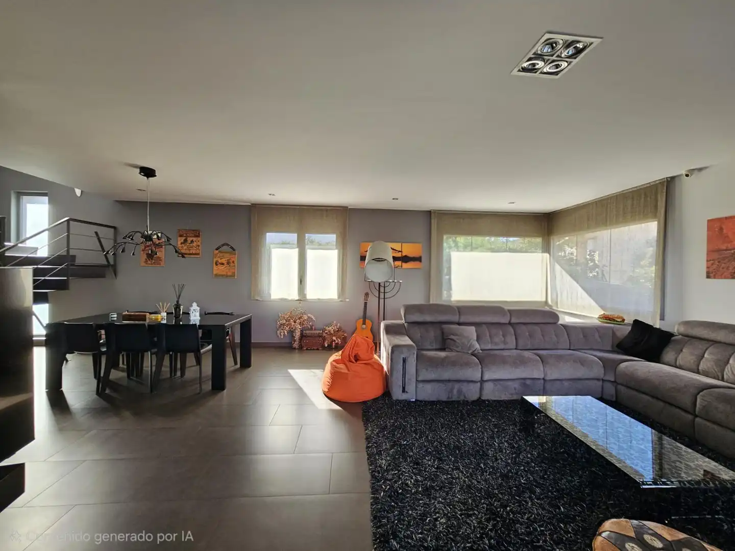 Sala d'estar de Casa o xalet en venda en Vilablareix amb Aire condicionat i Calefacció