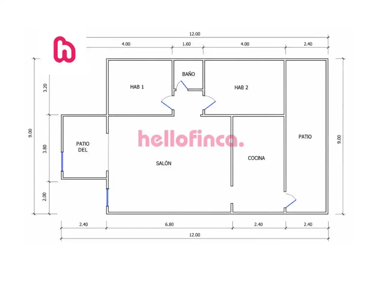 Wohnung zum Verkauf in Orihuela mit Klimaanlage, Heizung und Privatgarten