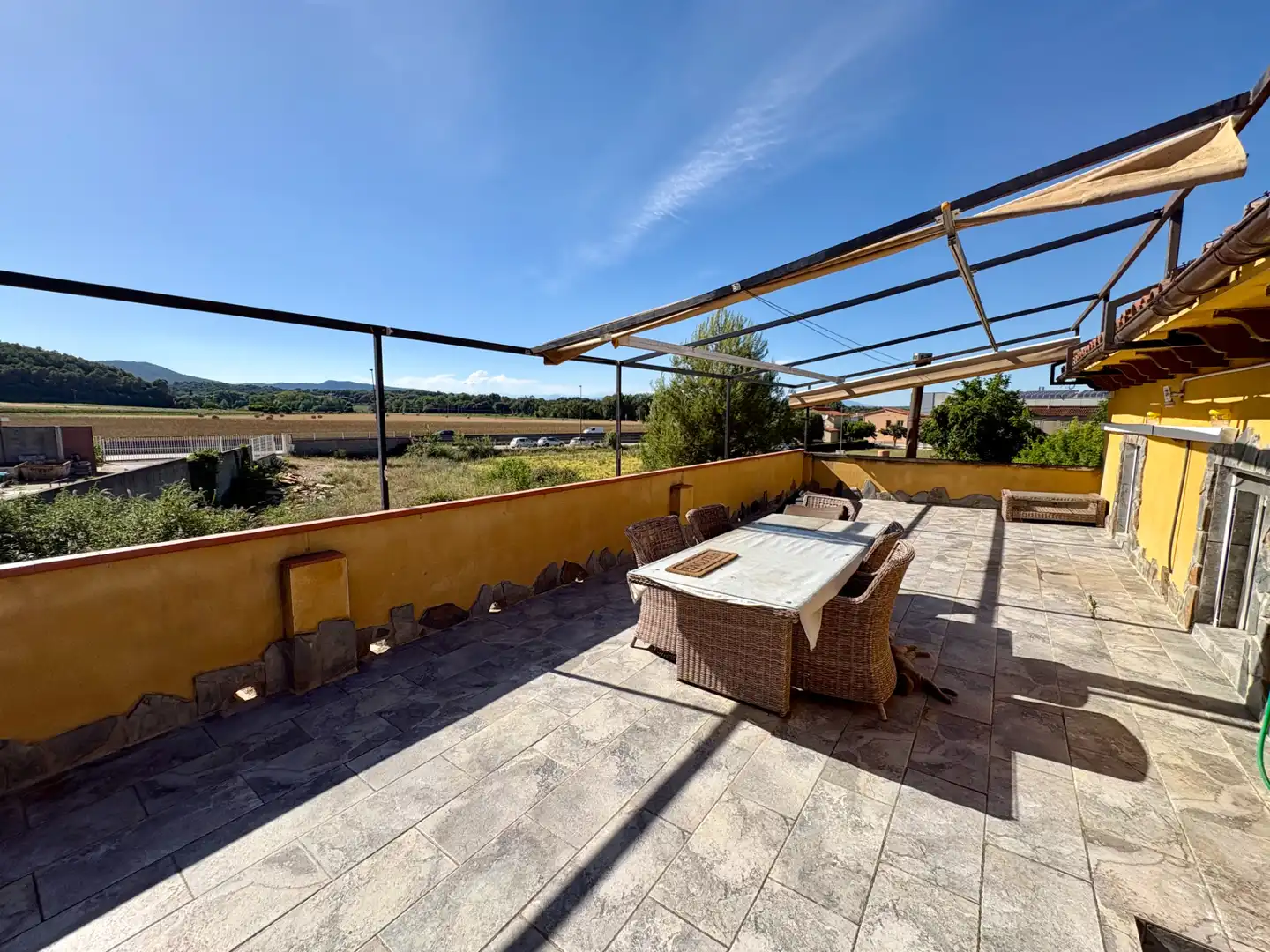 Terrassa de Casa o xalet en venda en Palol de Revardit amb Aire condicionat, Jardí privat i Terrassa