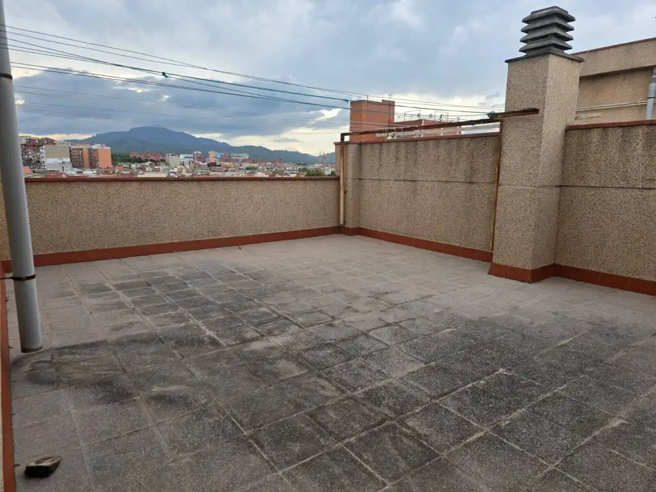 Terrace of Flat for sale in Sabadell  with Heating, Terrace and Storage room