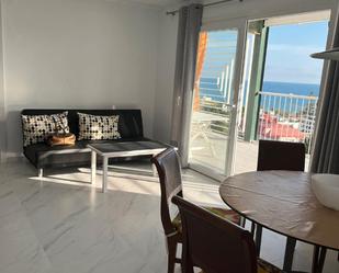 Living room of Flat to share in Benicasim / Benicàssim  with Air Conditioner, Terrace and Furnished