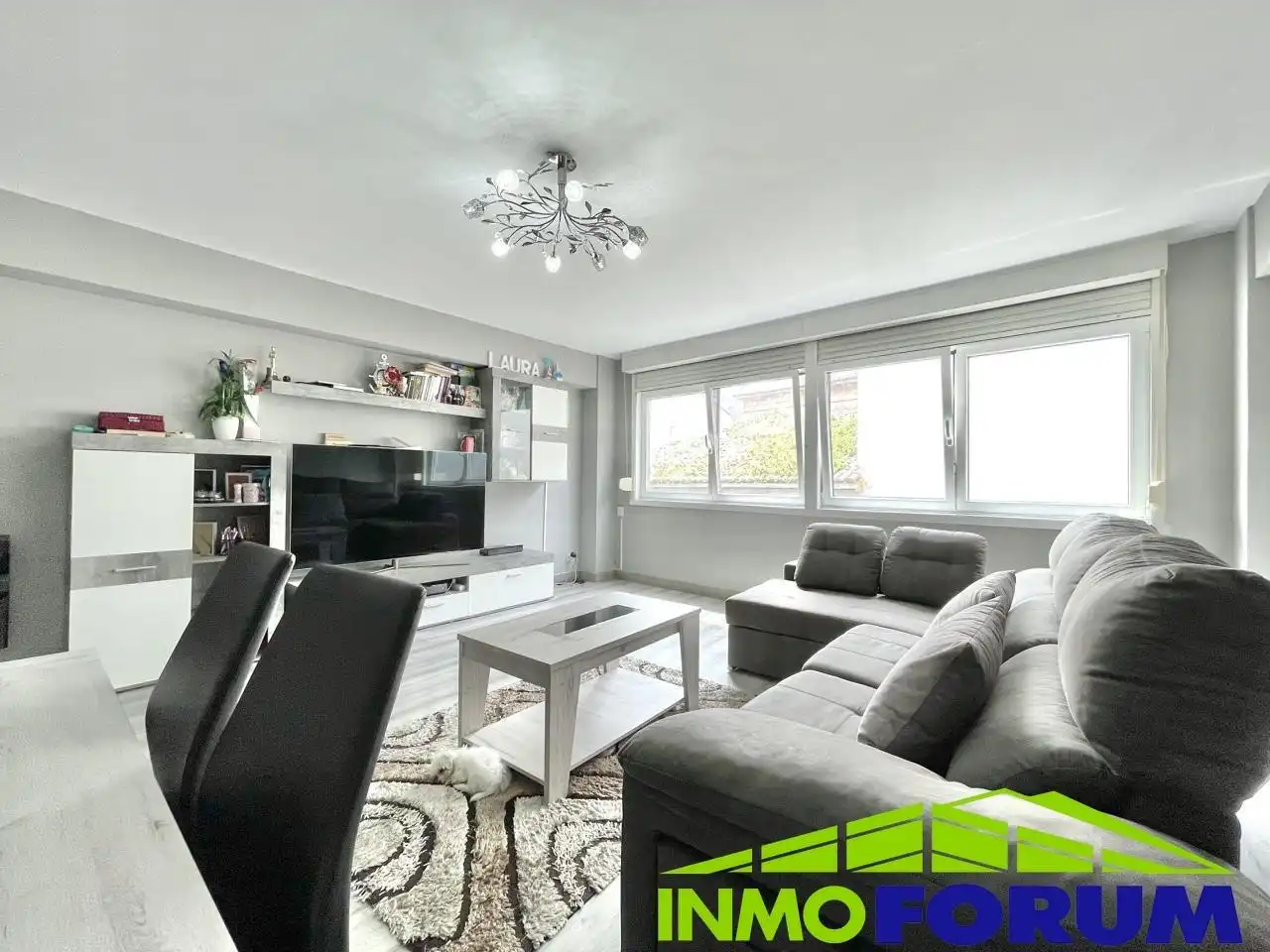 Sala de estar de Piso en venta en A Coruña Capital 