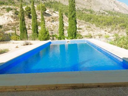 Swimming pool of House or chalet for sale in Sella  with Heating, Storage room and Swimming Pool