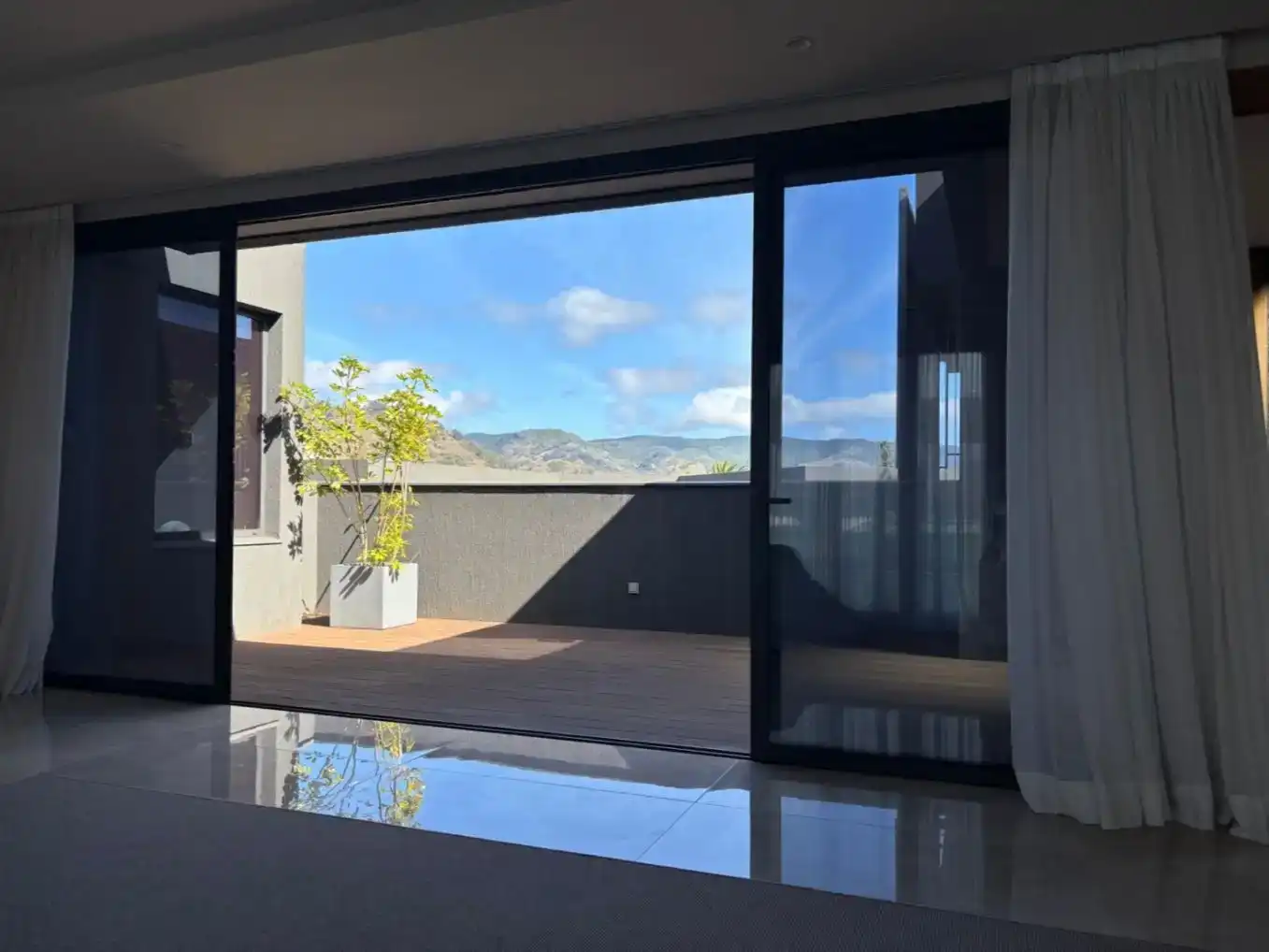 Terrasse von Dachboden zum Verkauf in San Cristóbal de la Laguna mit Klimaanlage