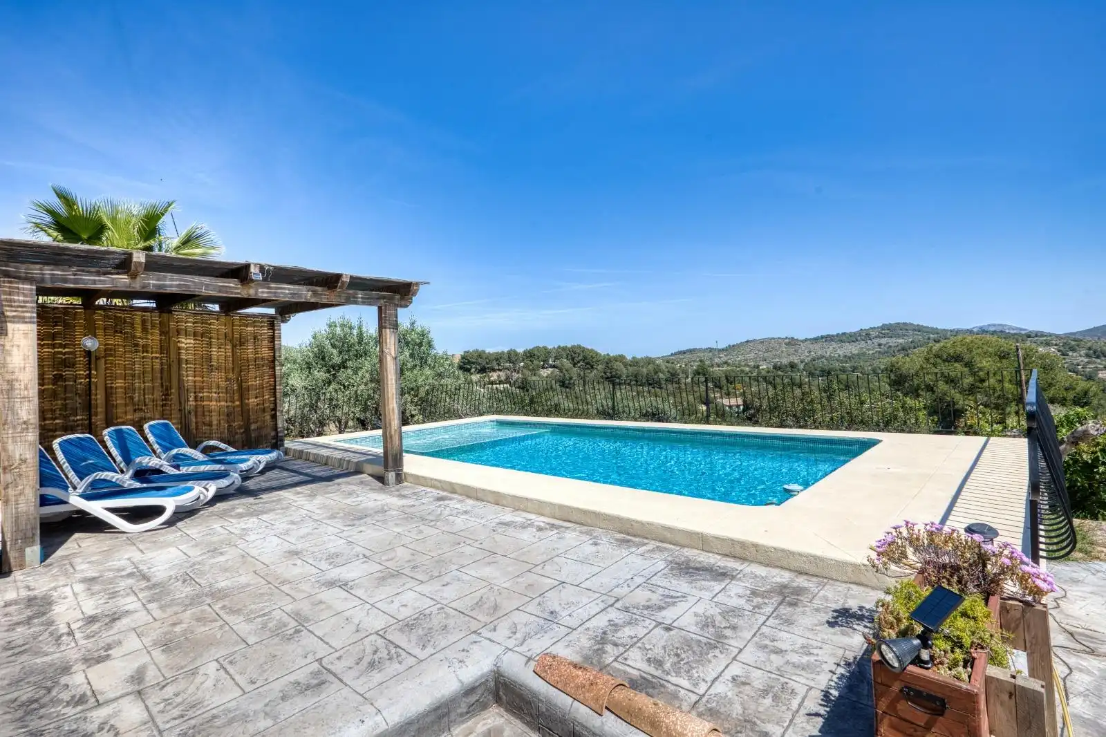 Piscina de Casa o xalet en venda en Benissa amb Aire condicionat, Jardí privat i Piscina