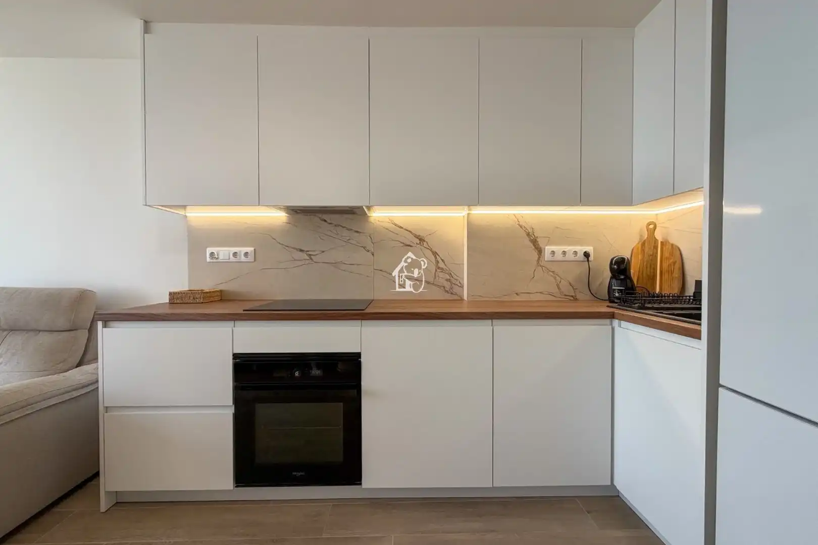 Cocina de Apartamento de alquiler en La Mata