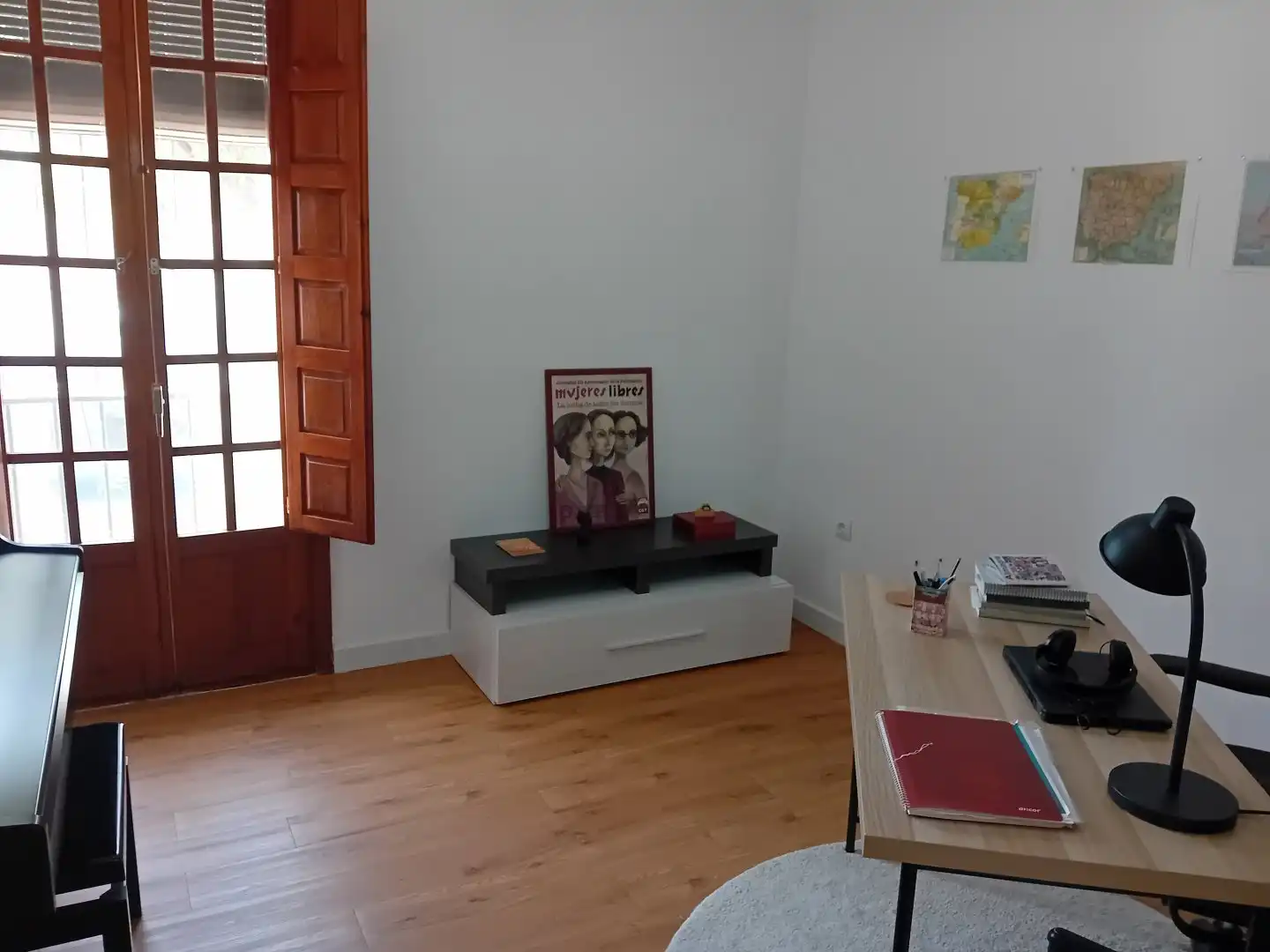 Wohnzimmer von Wohnung zum Verkauf in Almagro mit Klimaanlage, Heizung und Terrasse