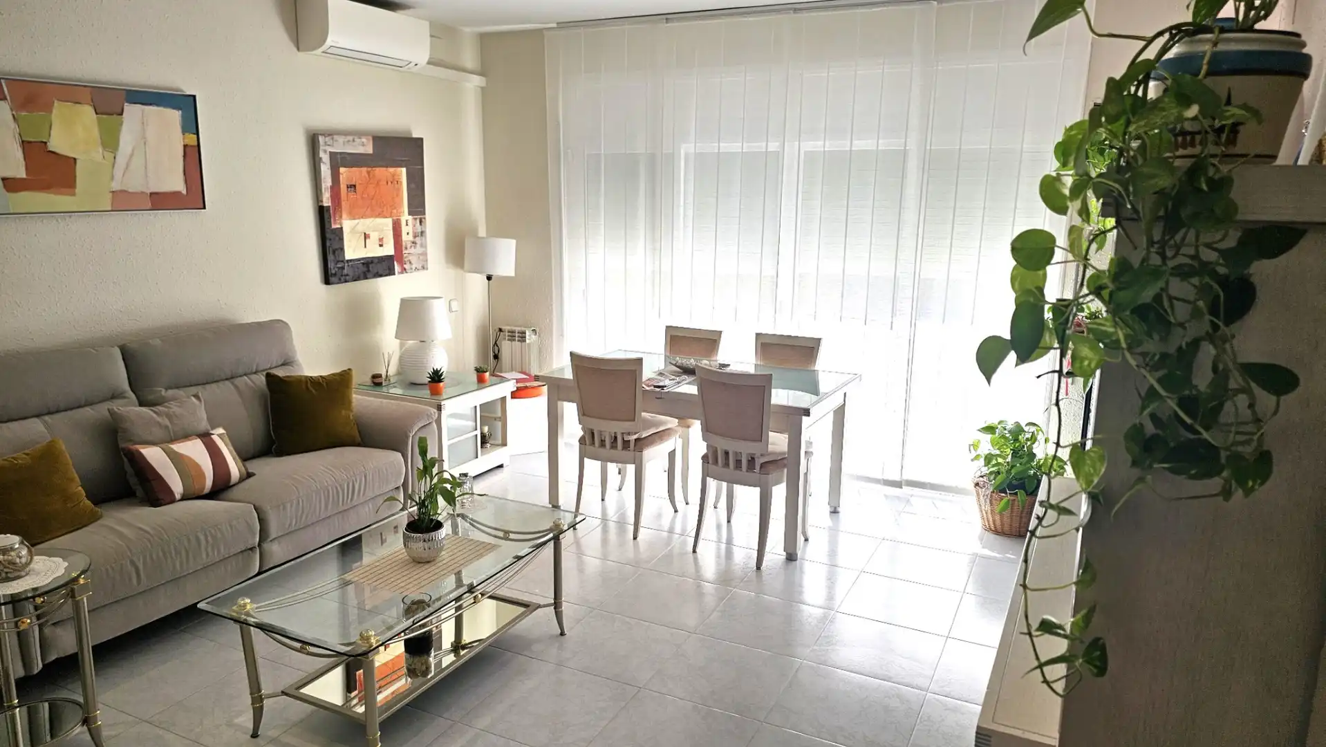 Sala de estar de Casa o chalet en venta en Sabadell con Aire acondicionado, Calefacción y Terraza