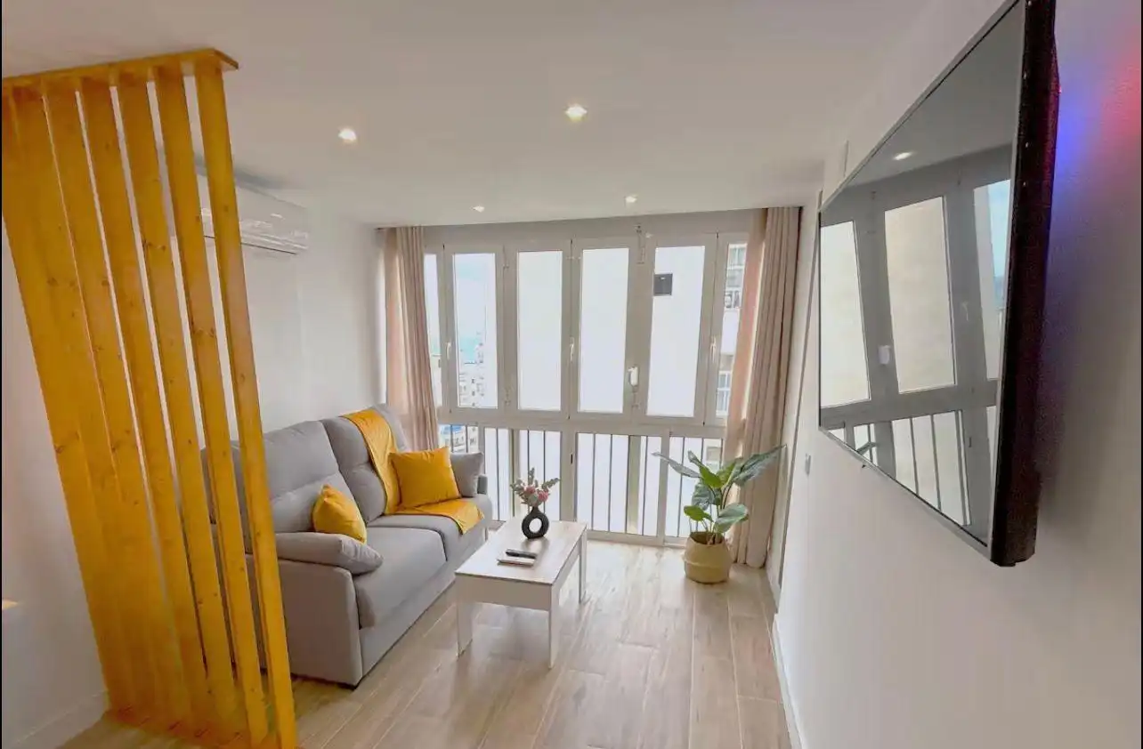 Terrasse von Wohnung zum Verkauf in Torremolinos mit Klimaanlage