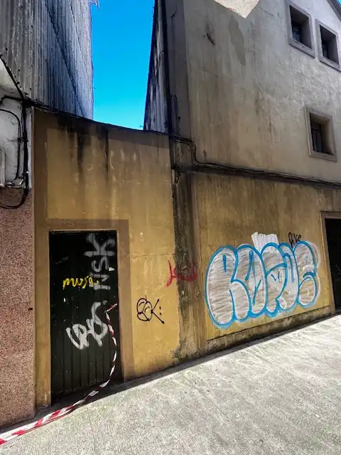 Vista exterior de Casa adosada en venta en Vilagarcía de Arousa