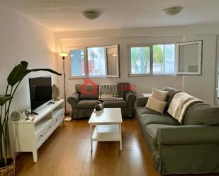 Living room of Flat to rent in  Valencia Capital  with Air Conditioner, Terrace and Balcony