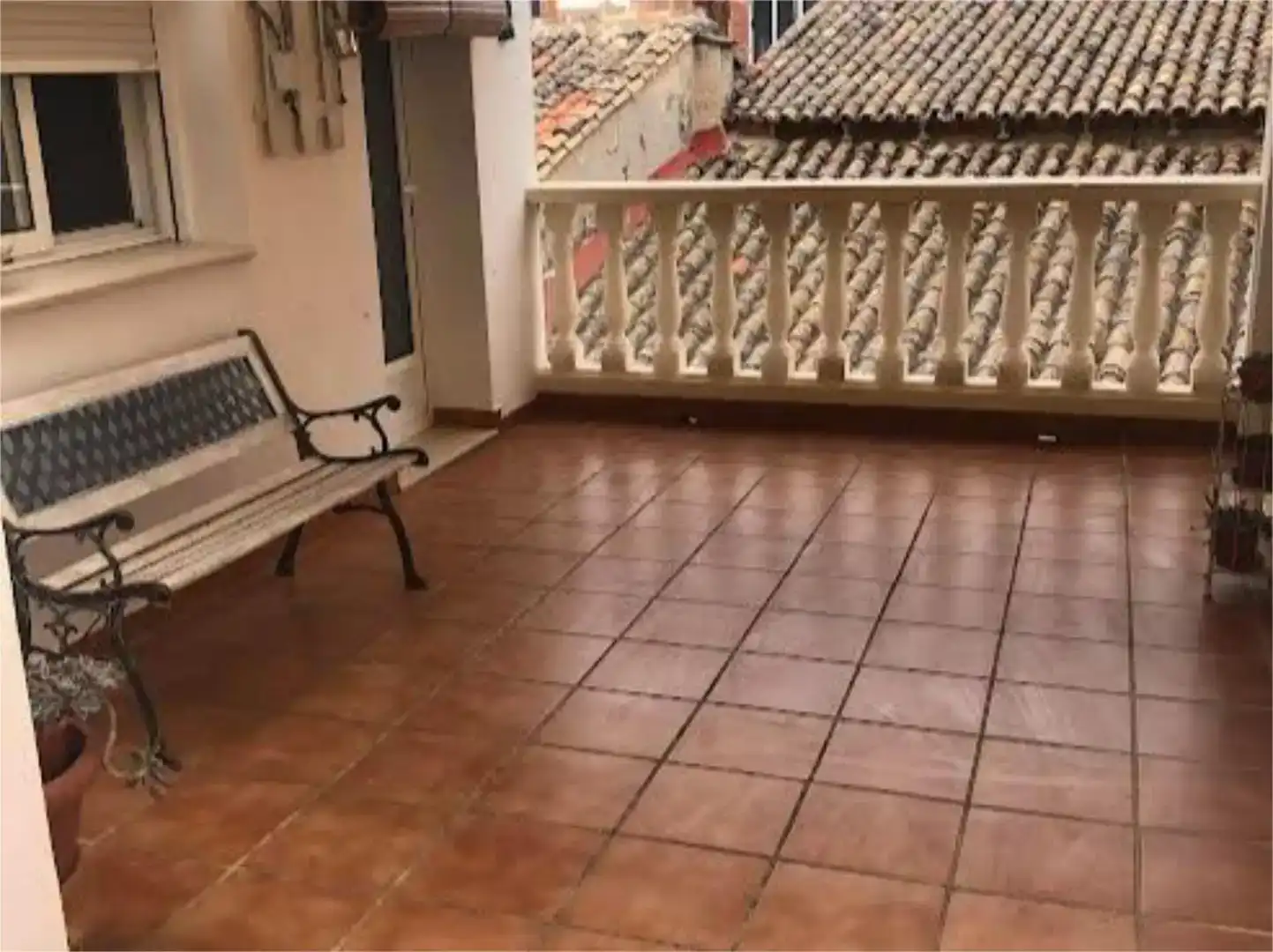 Terrassa de Casa adosada en venda en L'Olleria amb Aire condicionat
