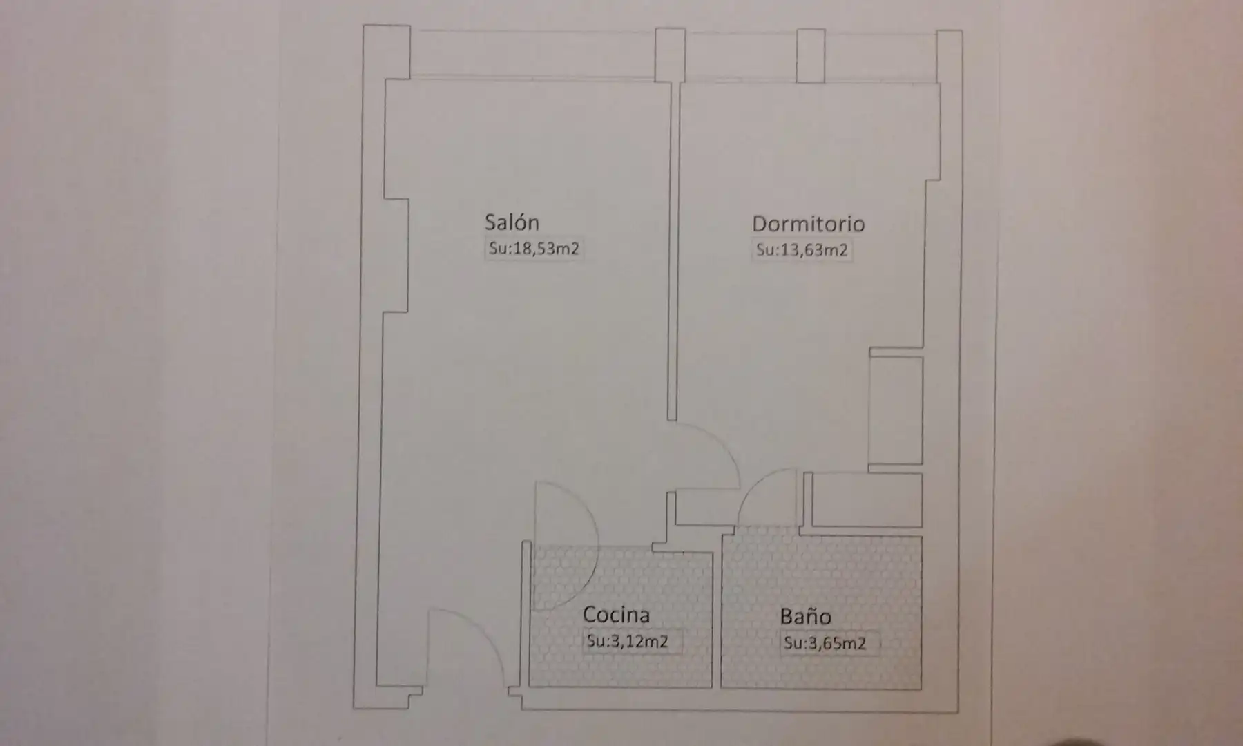 Bedroom of Flat for rent in Madrid  with Air Conditioner, Heating and Furnished