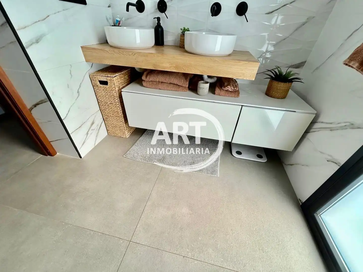 Baño de Casa o chalet en venta en Bétera con Aire acondicionado, Calefacción y Jardín privado