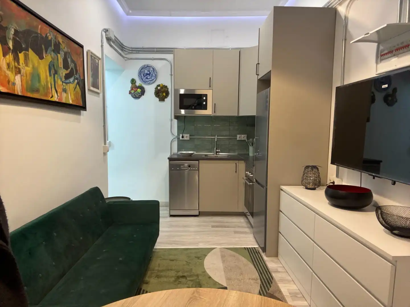 Küche von Wohnung zum Verkauf in Madrid mit Klimaanlage, Heizung und Möbliert