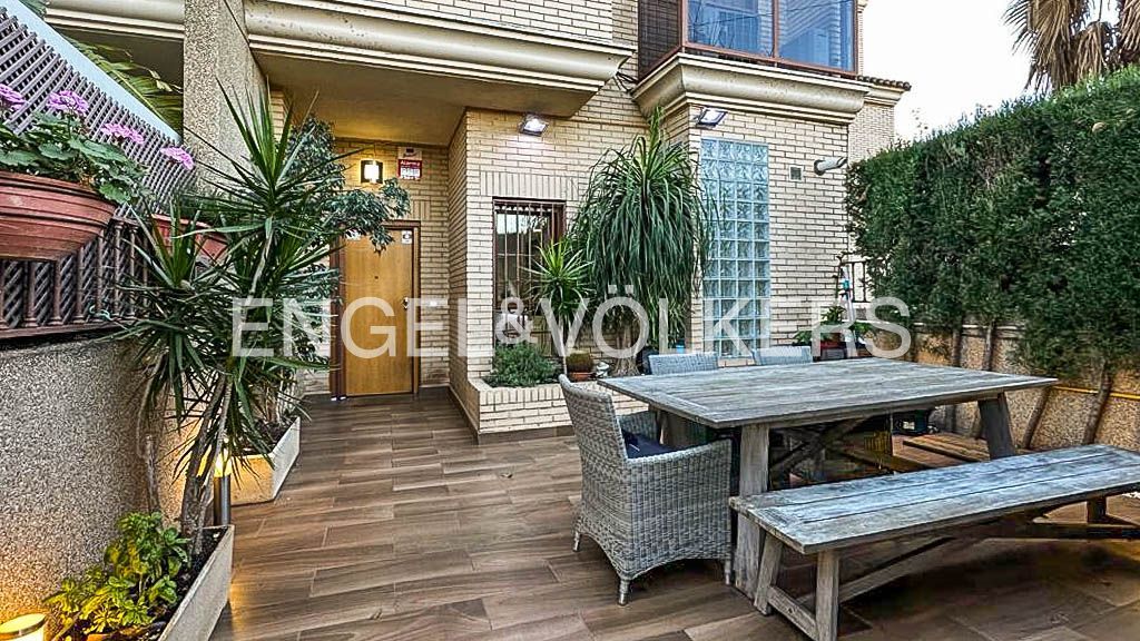 Terrassa de Casa o xalet de lloguer en  Valencia Capital amb Aire condicionat, Calefacció i Terrassa