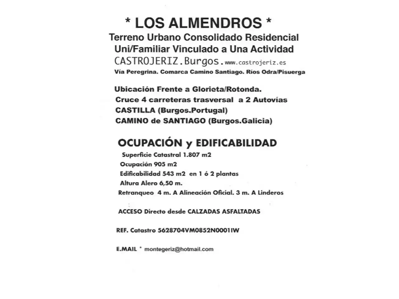 Residencial en venda en Castrojeriz