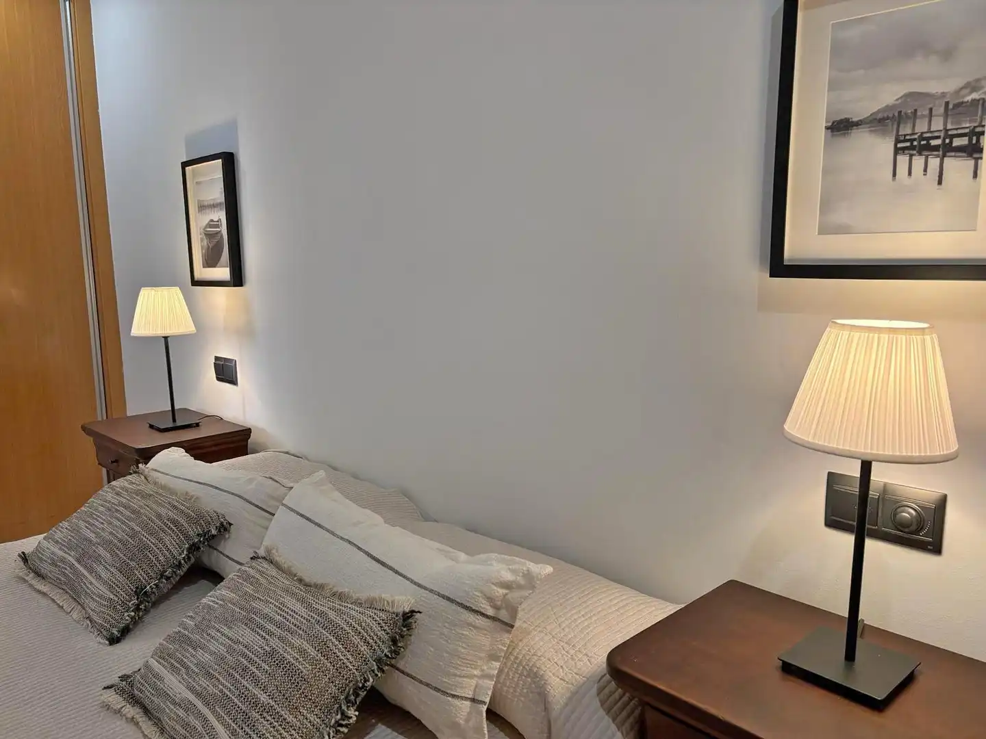 Bedroom of Flat for rent in Santa Pola  with Heating, Terrace and Furnished