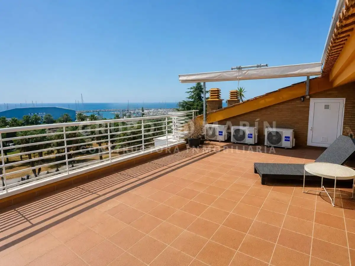 Terraza de Dúplex en venta en Sant Andreu de Llavaneres con Aire acondicionado, Terraza y Trastero