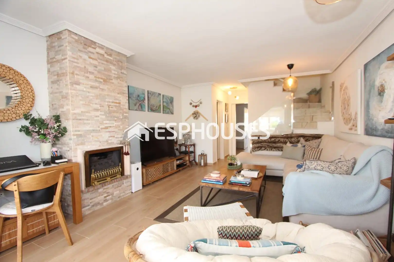 Sala de estar de Casa o chalet en venta en Guardamar del Segura con Aire acondicionado, Terraza y Trastero