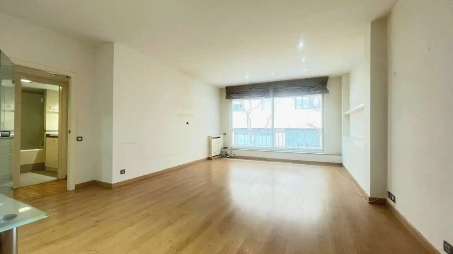 Sala d'estar de Apartament en venda en  Barcelona Capital amb Aire condicionat, Calefacció i Parquet