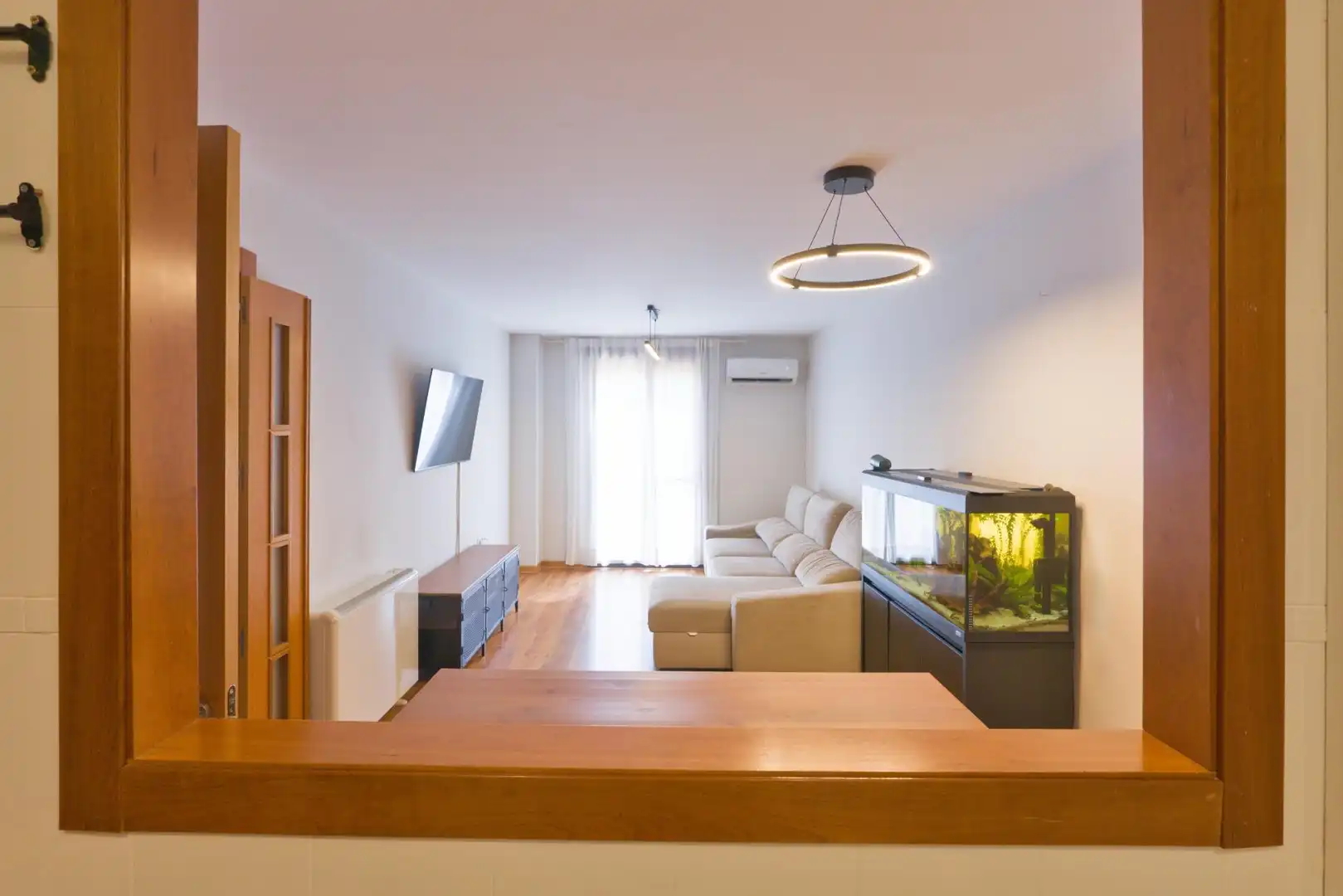 Living room of Flat for sale in Armilla  with Air Conditioner, Heating and Storage room
