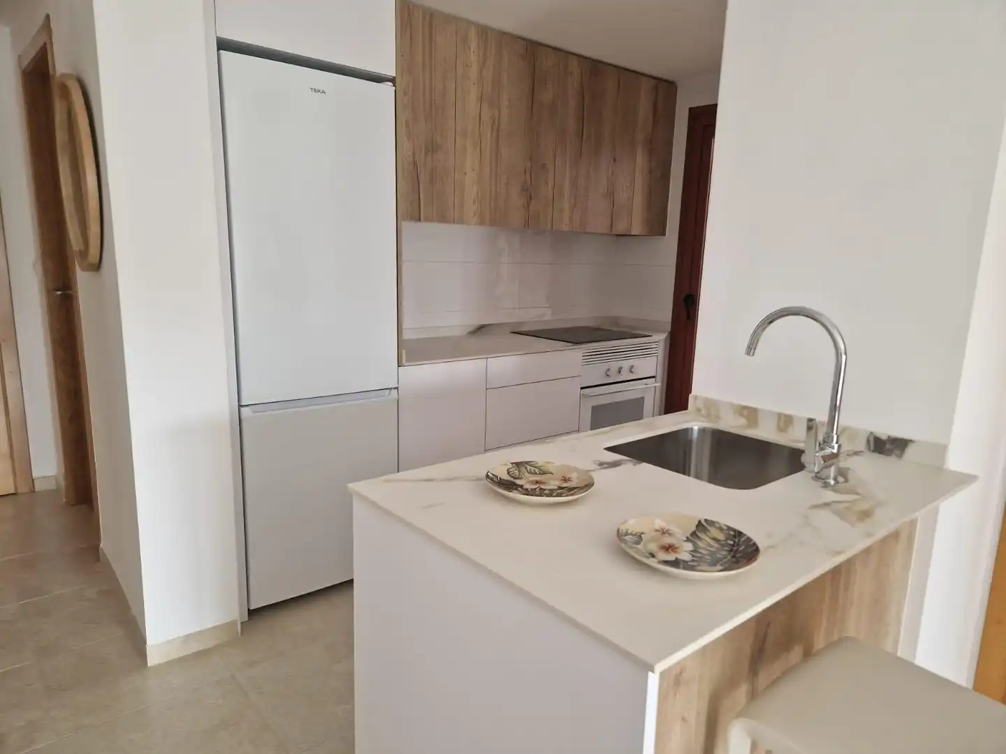 Cocina de Apartamento en venta en Murcia con Terraza