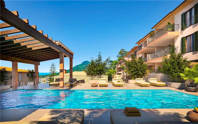 Swimming pool of Apartment for sale in Son Servera  with Air Conditioner, Terrace and Community pool