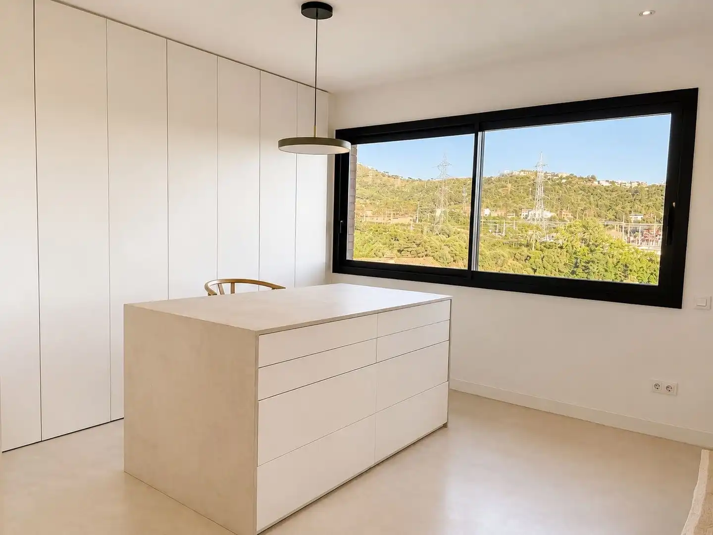 Küche von Haus oder Chalet zur Miete in Sant Just Desvern mit Klimaanlage, Heizung und Terrasse