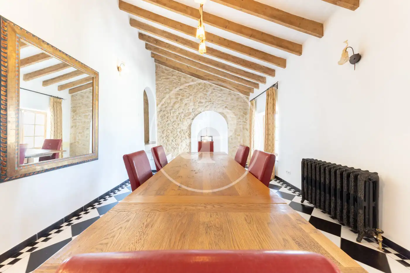 Menjador de Casa o xalet de lloguer en  Palma de Mallorca amb Aire condicionat, Calefacció i Jardí privat