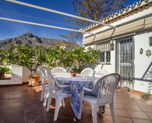 Garden of Attic for sale in Marbella  with Air Conditioner and Swimming Pool