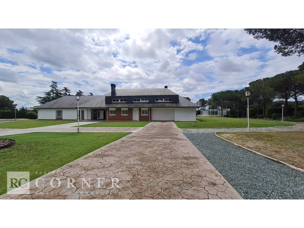Vista exterior de Casa o xalet en venda en Sant Pere de Vilamajor amb Aire condicionat, Jardí privat i Piscina