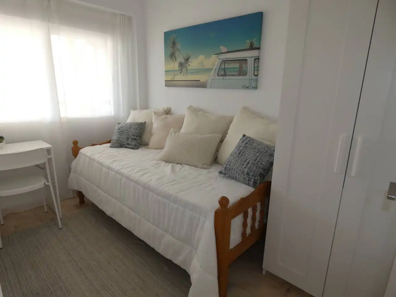 Dormitori de Apartament en venda en Peñíscola / Peníscola amb Terrassa i Moblat