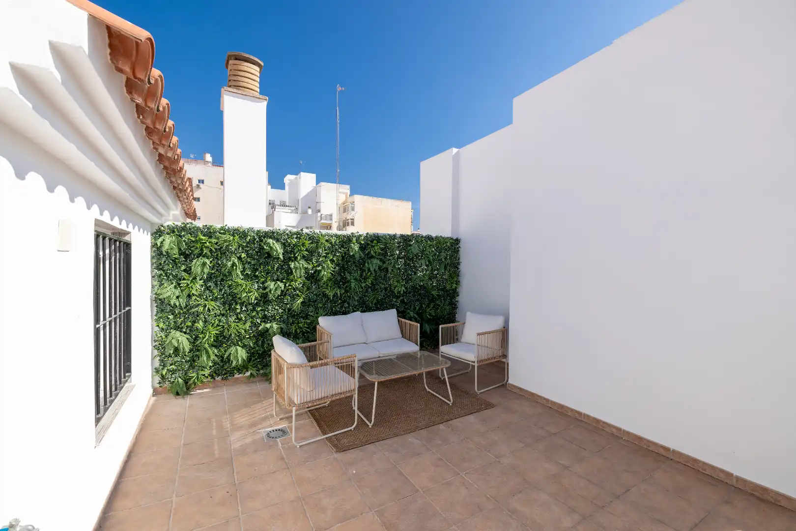 Terrasse von Dachboden zum Verkauf in Málaga mit Klimaanlage, Heizung und Terrasse