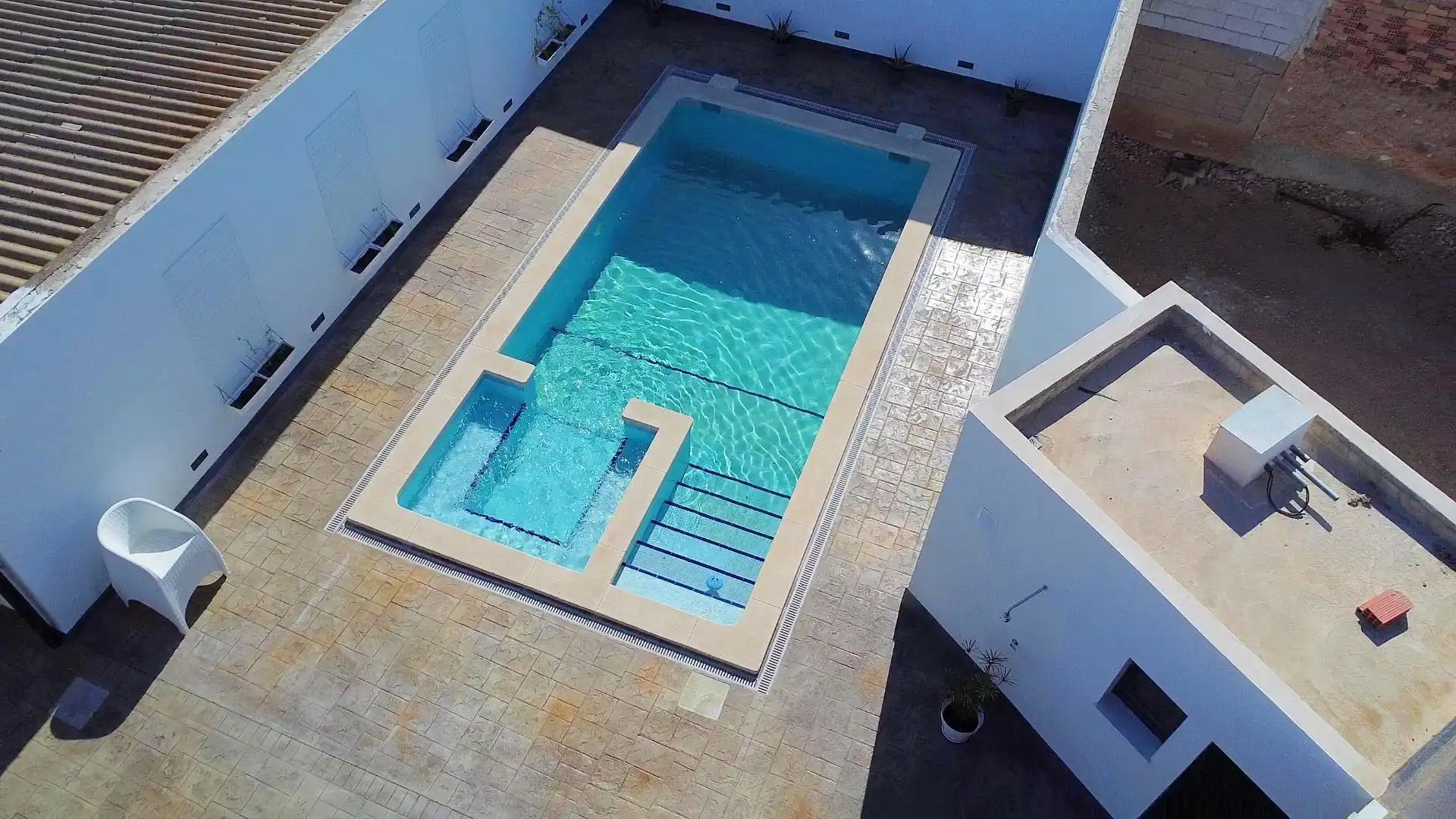 Piscina de Casa o chalet en venta en Cartagena con Terraza, Piscina y Amueblado