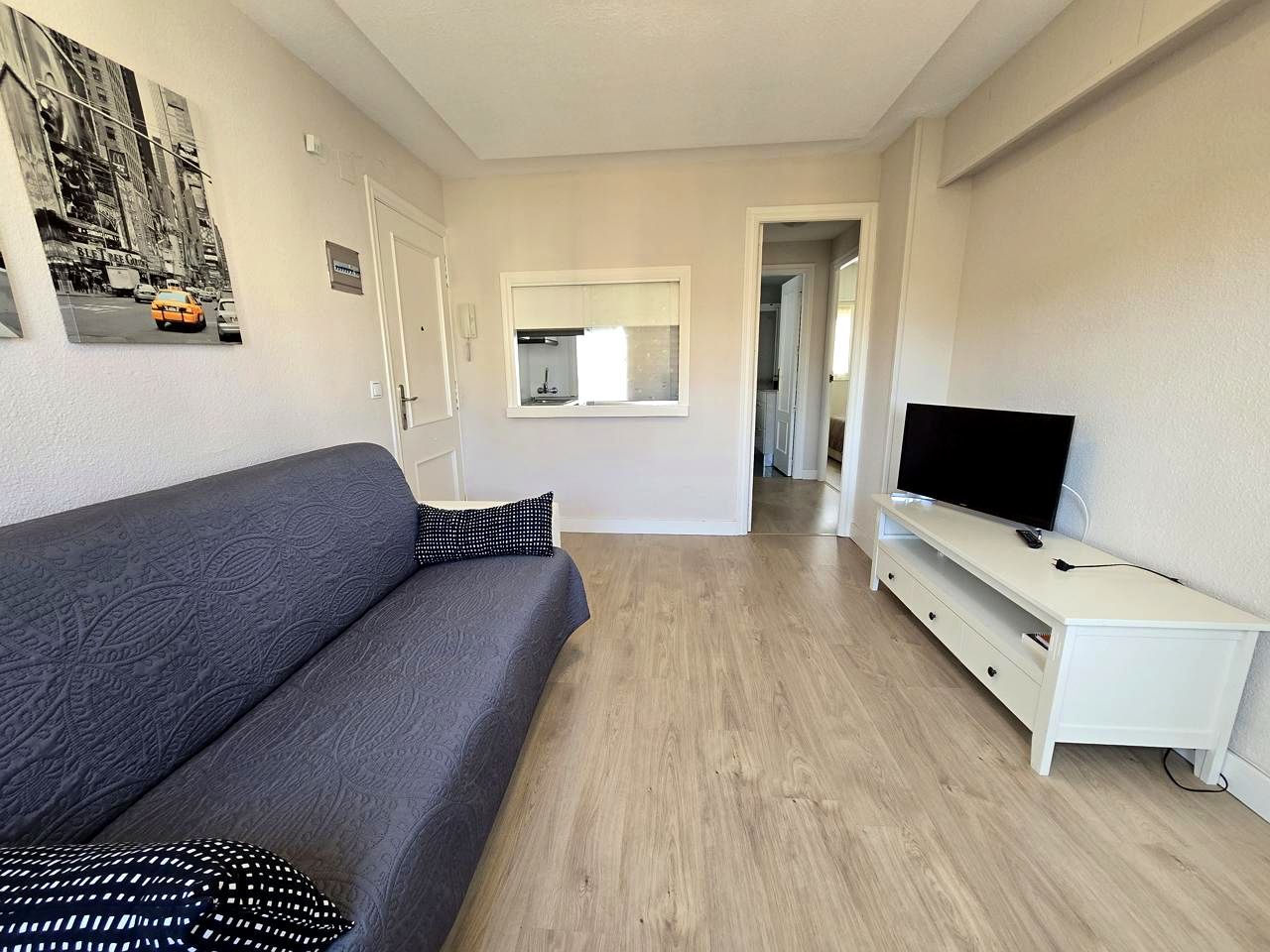 Sala d'estar de Apartament en venda en Gandia amb Terrassa, Moblat i Piscina comunitària
