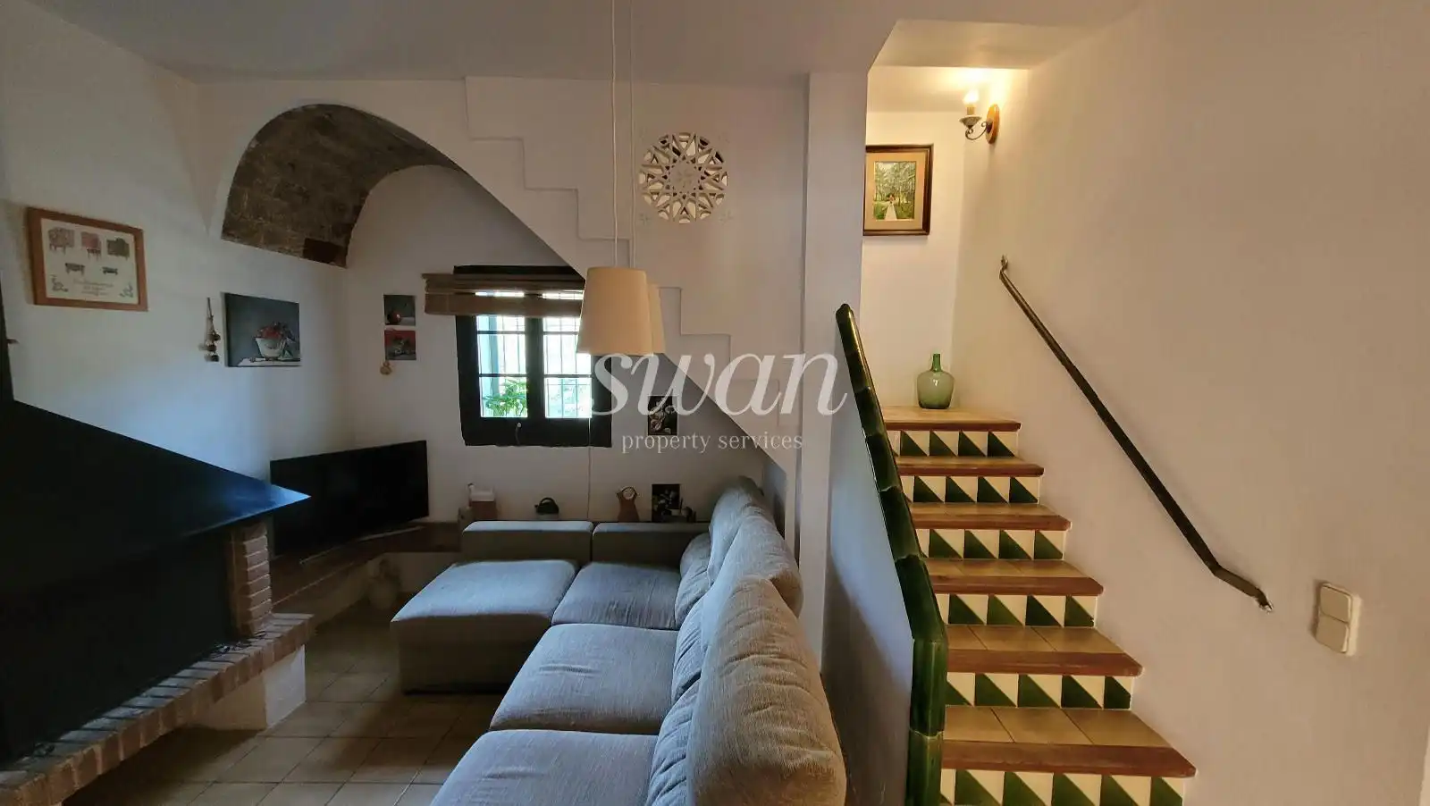 Sala de estar de Casa o chalet en venta en Cabrera de Mar con Trastero