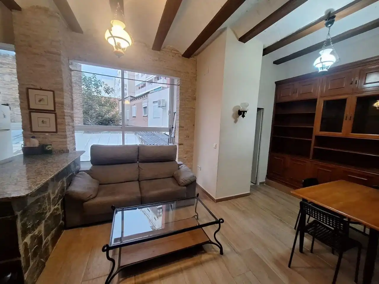 Sala de estar de Piso de alquiler en Valencia con Amueblado