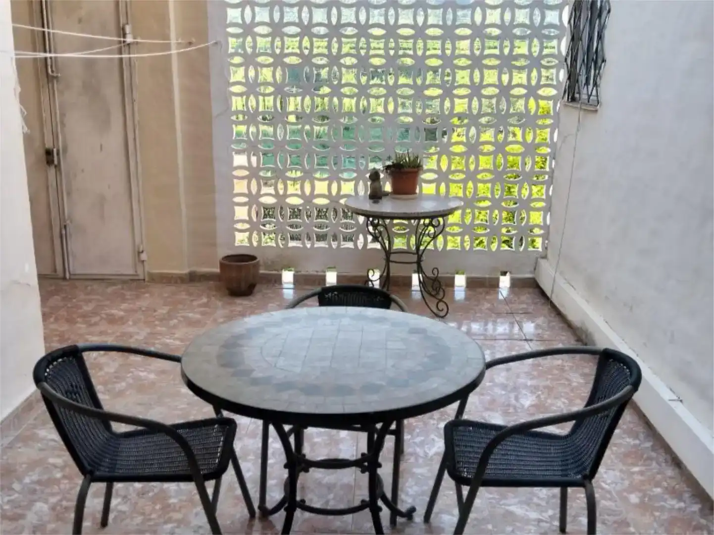 Terrace of Flat for sale in Otos  with Air Conditioner, Private garden and Storage room