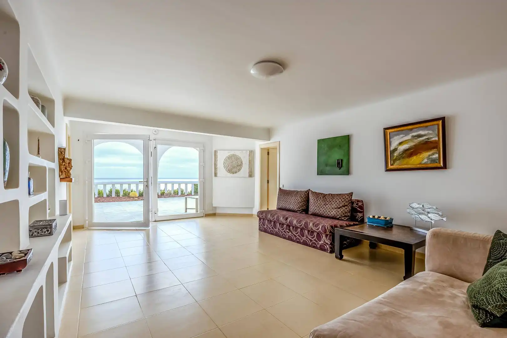 Sala d'estar de Casa o xalet en venda en Telde amb Aire condicionat, Jardí privat i Terrassa