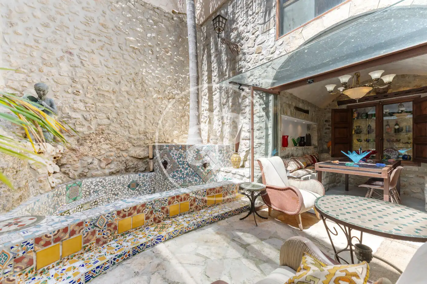 Terraza de Casa adosada en venta en Mancor de la Vall con Aire acondicionado, Calefacción y Jardín privado