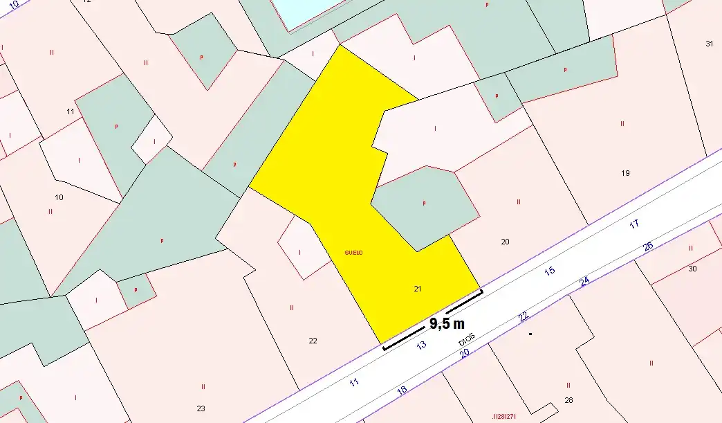 Terreny residencial en venda a Calle Juan de Dios Raboso