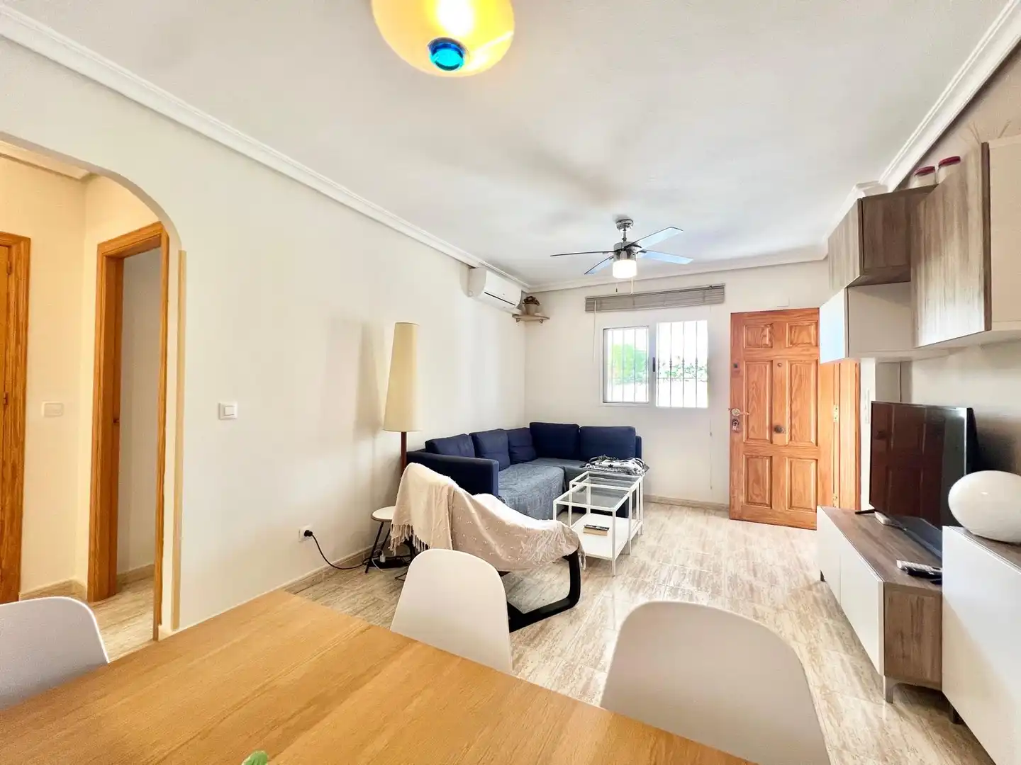 Sala de estar de Casa o chalet de alquiler en Pilar de la Horadada con Aire acondicionado, Calefacción y Terraza